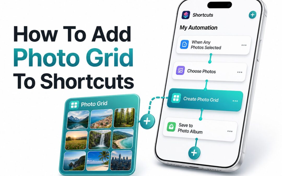 How to Add a Photo Grid to Shortcuts on iPhone